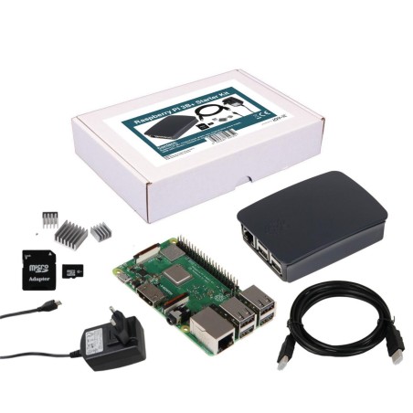 Raspberry Pi 3B Full Kit - Ultimate Starter Package for Creators | SI-RPI3B+-STARTER
